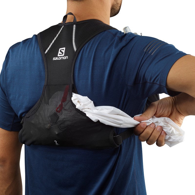 Salomon Løberygsæk/vest Agile 2 Set Sort/Sort 3