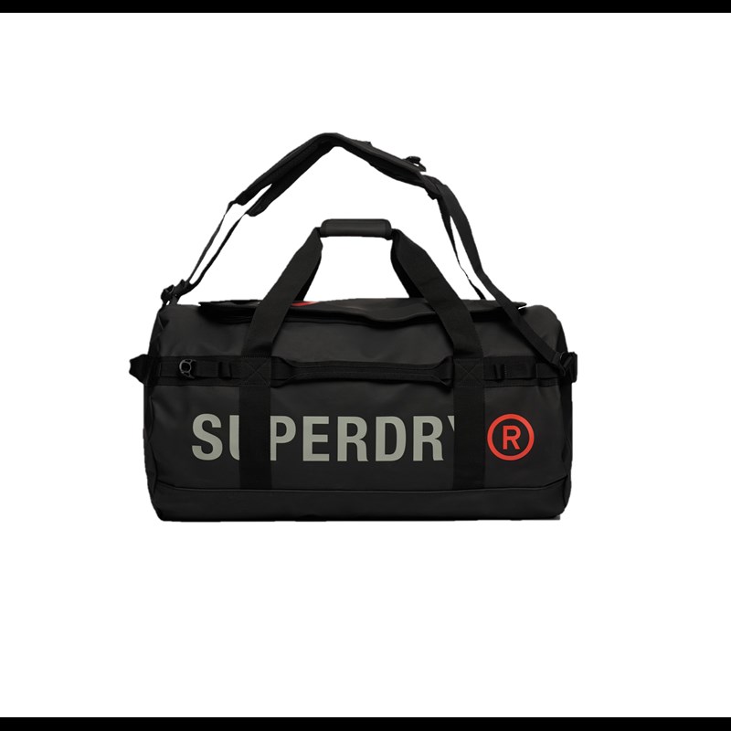 Superdry Rejsetaske Tarp Barrel Sort 1