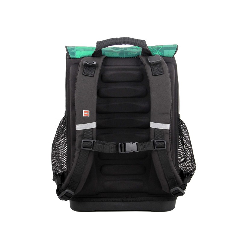 LEGO Bags Skoletaske Optimo Ninjago Grøn mønster 4