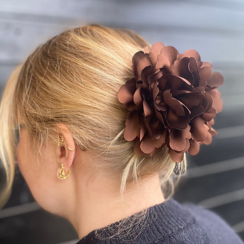 Conmé Hårklämma Lea Big Flower Svamp 2