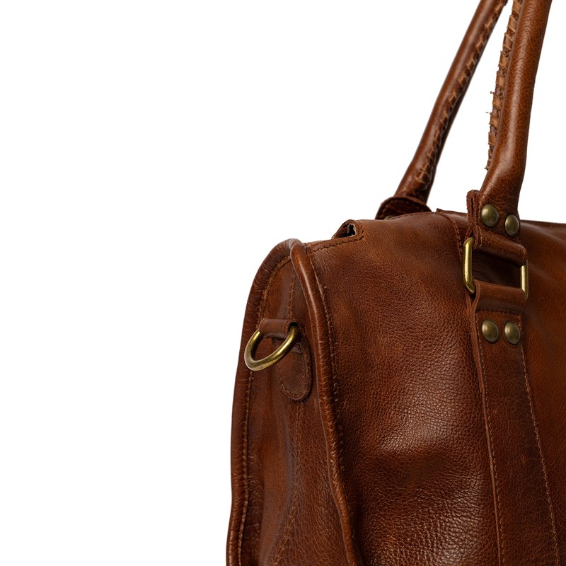 RE:DESIGNED Axelväska Miri Big Brun 4