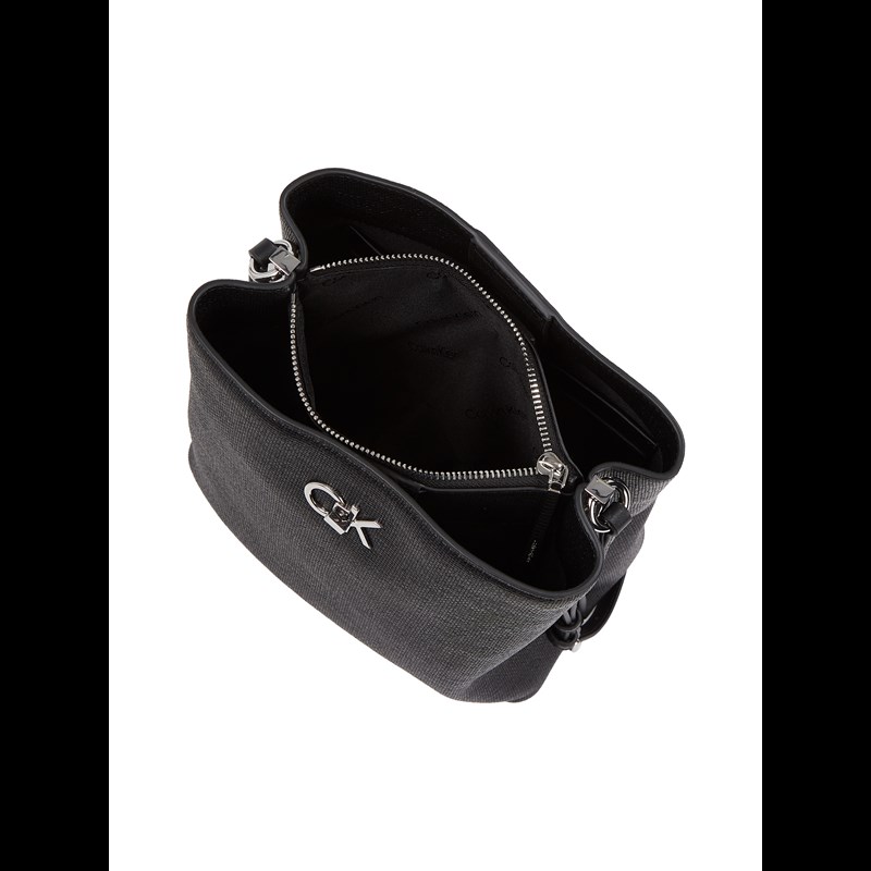 Calvin Klein Skuldertaske CK Bucket Tex Sort 4
