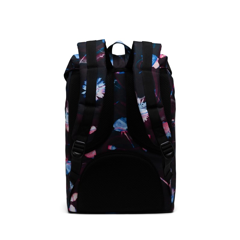 Herschel Rygsæk Little America Sort/med blomster 13" 3