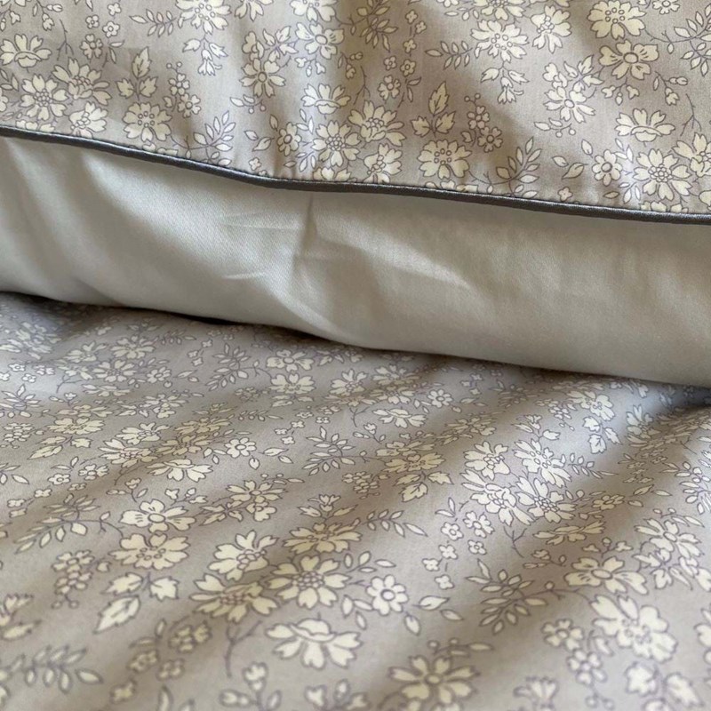 Homeyness Sengetøj Liberty Capel  Grå/hvid 140x200 4