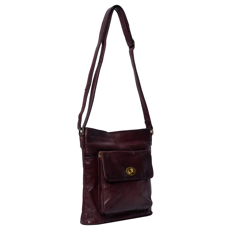 RE:DESIGNED Crossbody Kay Urban Mörk Bordeaux 3