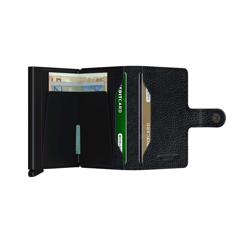 Secrid Korthållare Mini Wallet Svart med mönster 2