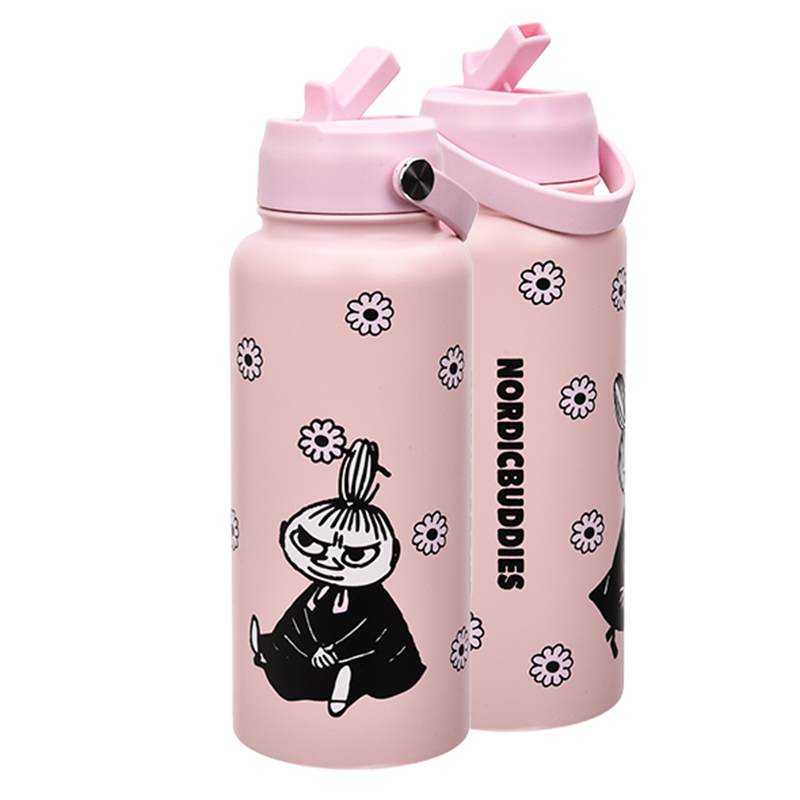 Nordic Buddies Termoflaske Mumi   Pink 6