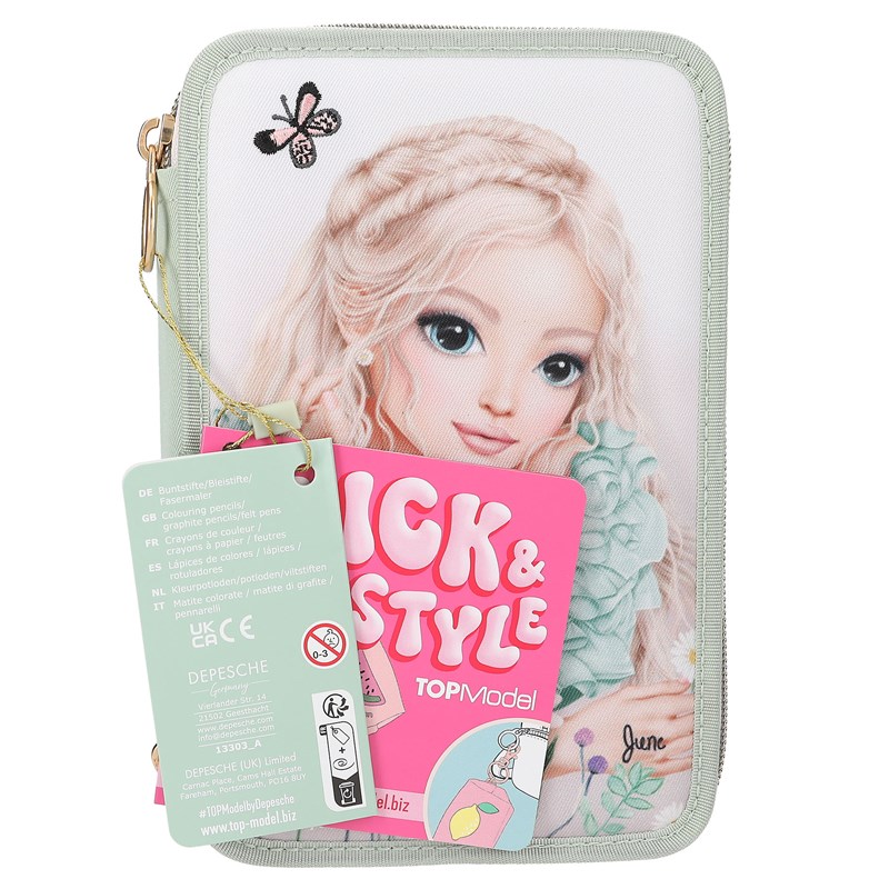 TOPModel Pennfodral 3-lags Summer Feeli Trycka 6