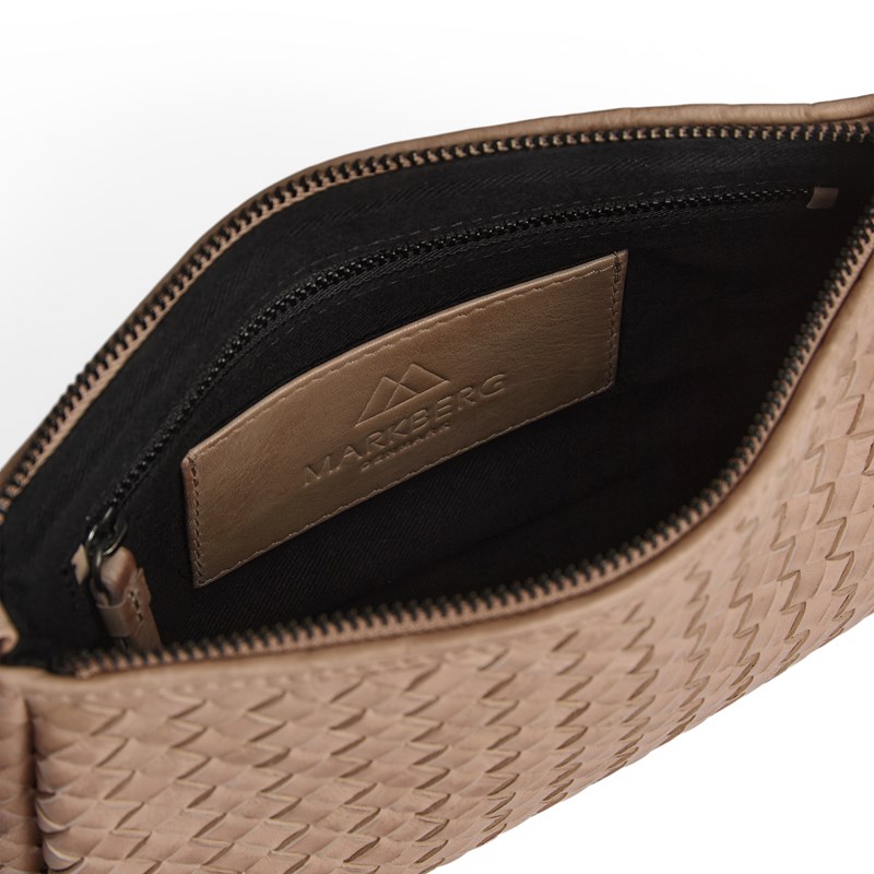 MARKBERG Crossbody Marcimbg Weave Mocca Brun 5