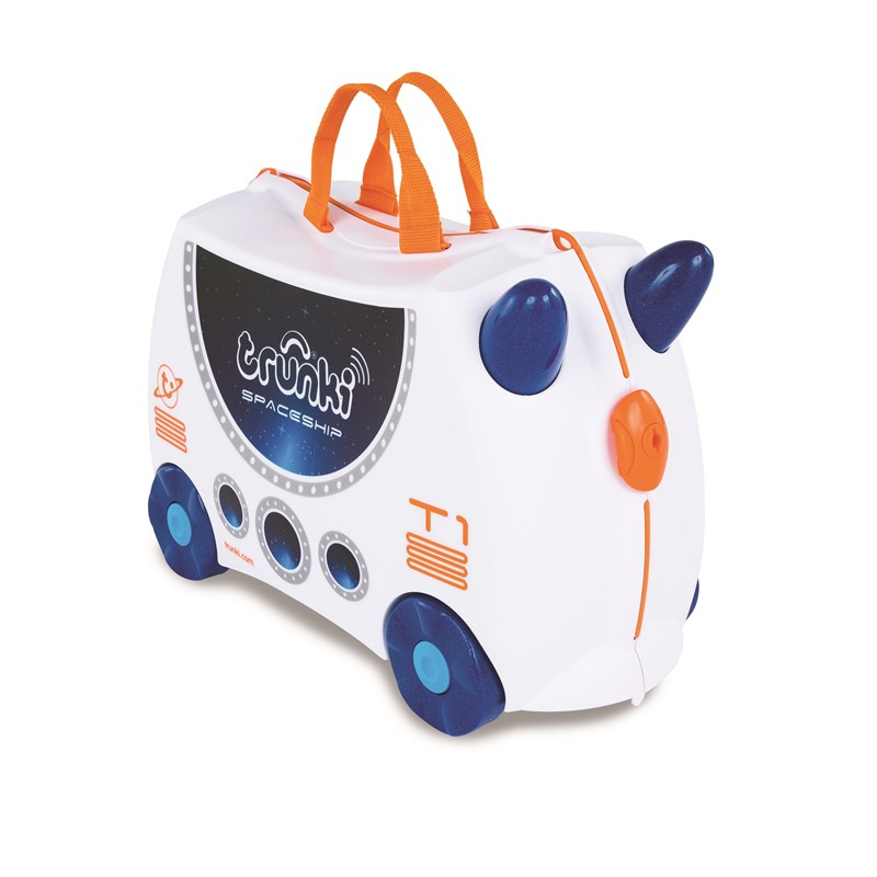 Trunki Børnekuffert med hjul Hvid/Navy 1