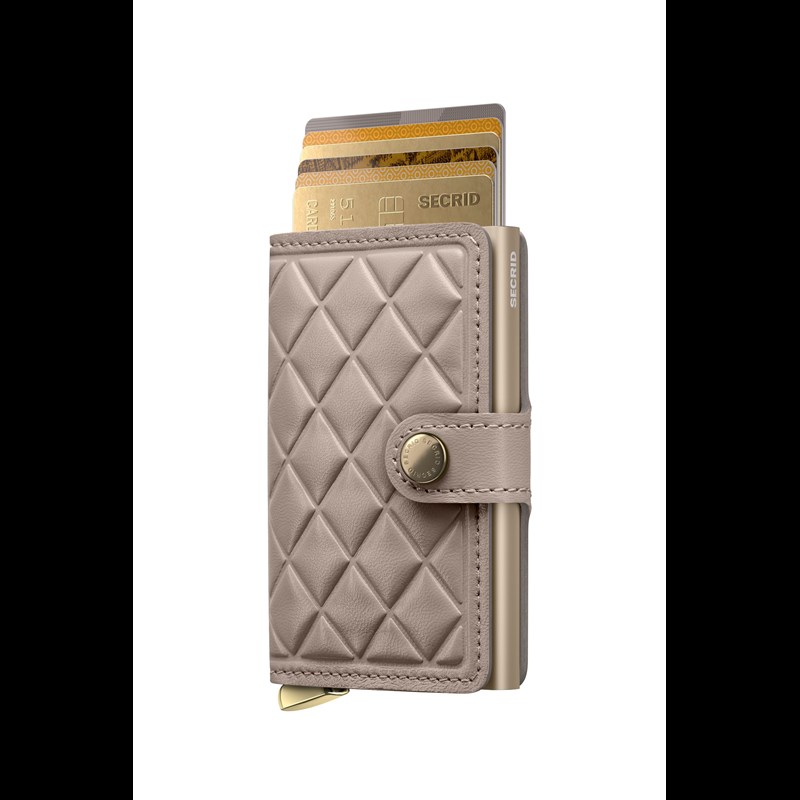 Secrid Korthållare Mini Wallet Emboss Vit 1