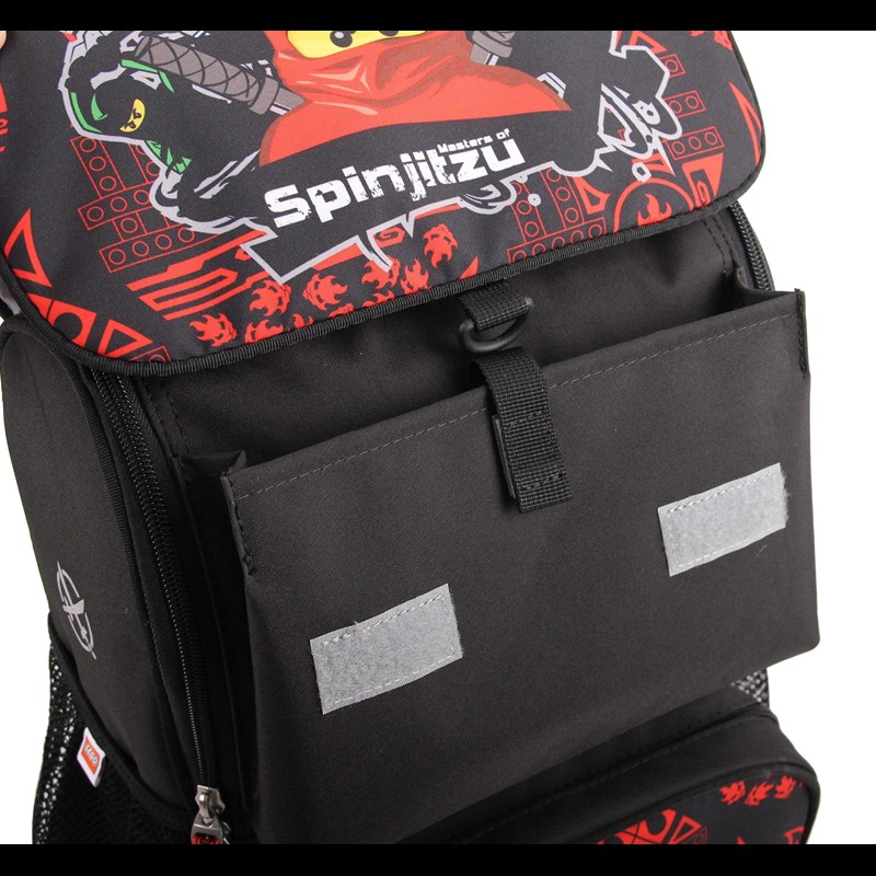 LEGO Bags Skoletaske Optimo Rød/sort 5