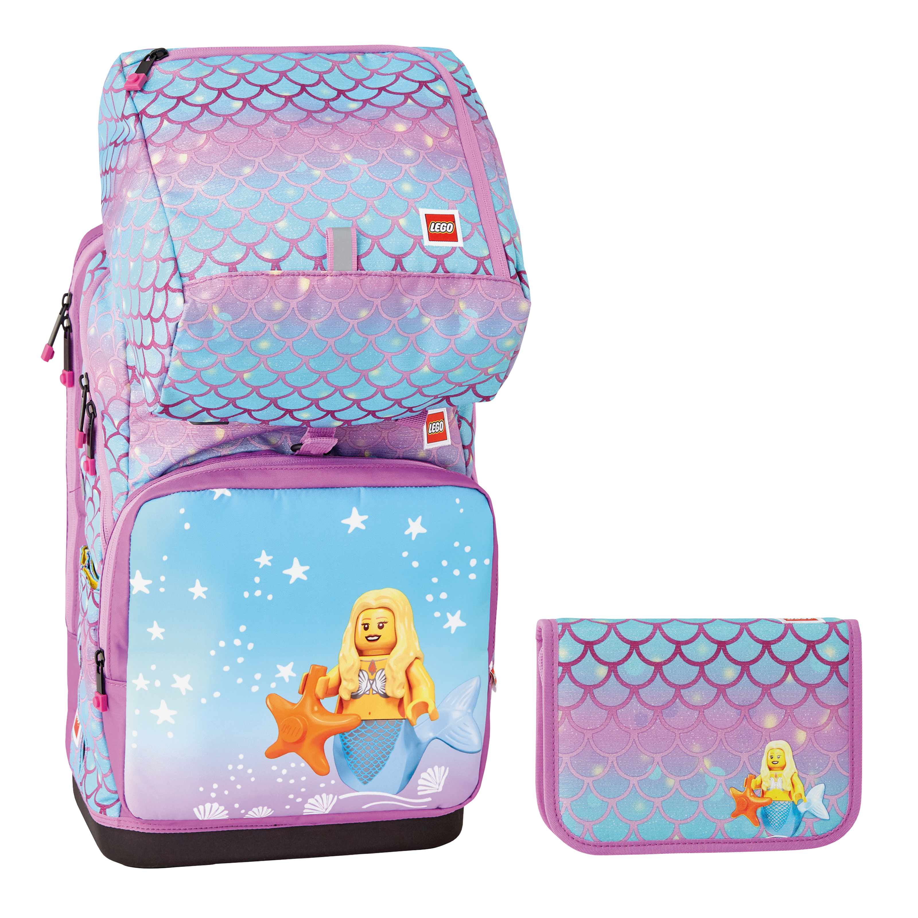 LEGO Bags Skoletaskesæt Maxi+ Mermaid