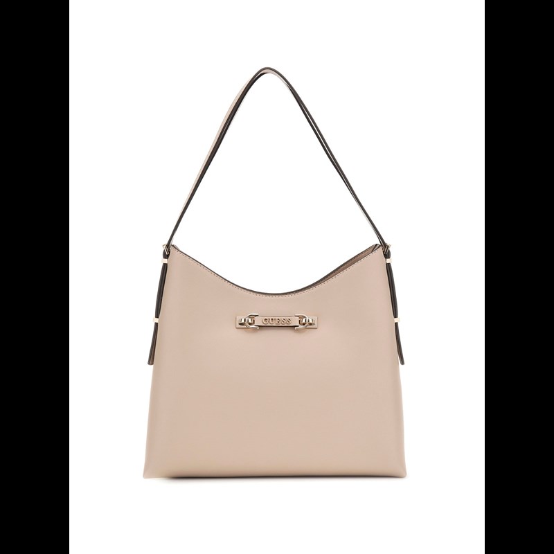 Guess Skuldertaske Lefia Hobo Beige 1