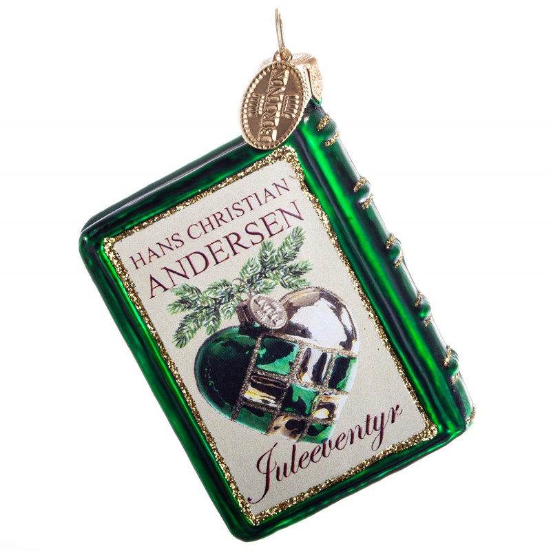 Brink Nordic Julekugle Bog H.C. Andersen Grøn 4