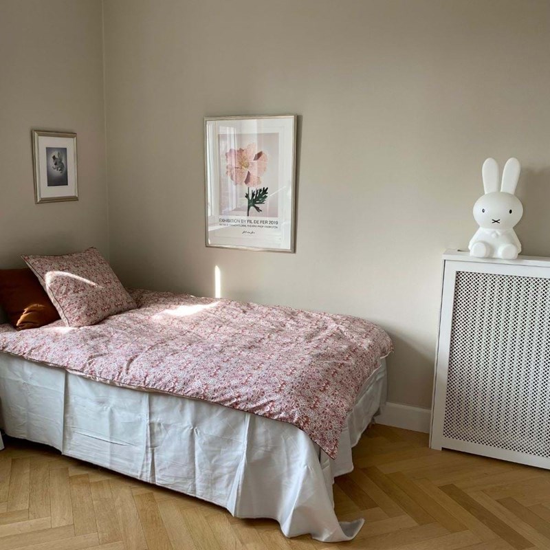 Homeyness Sengetøj Liberty Lodden  Rust 140x200 3