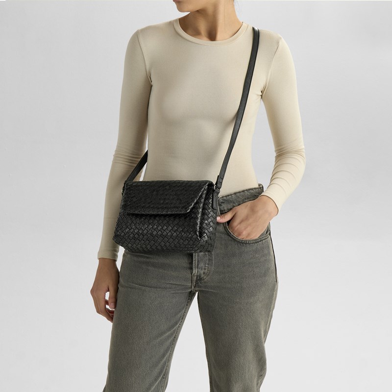 MARKBERG Crossbody Julesmbg Weave Sort 2