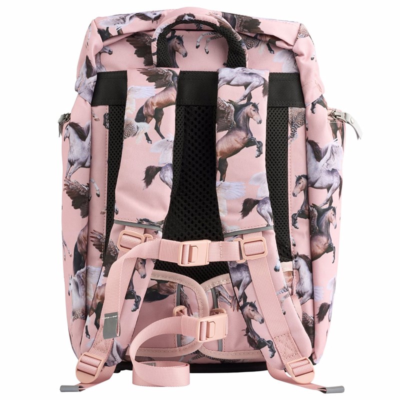 Molo Skoletaske Pegasus Lyserød 3