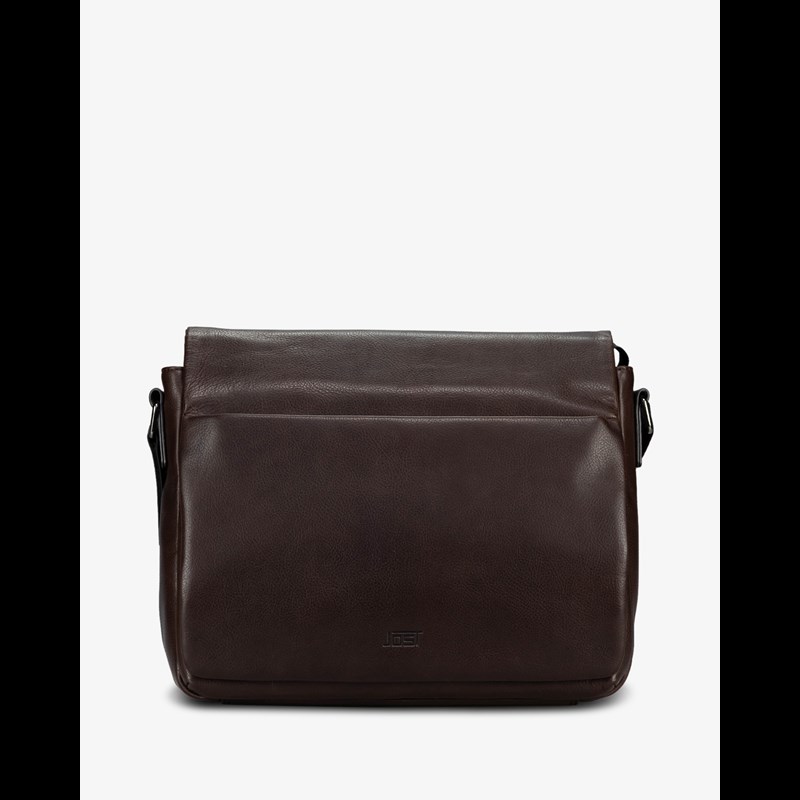 Jost LONDON Skuldertaske M Brun 13" 1