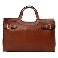 RE:DESIGNED Crossbody May Small Cognac 1