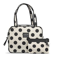 Karen Toilettväska Creme/Svart 1