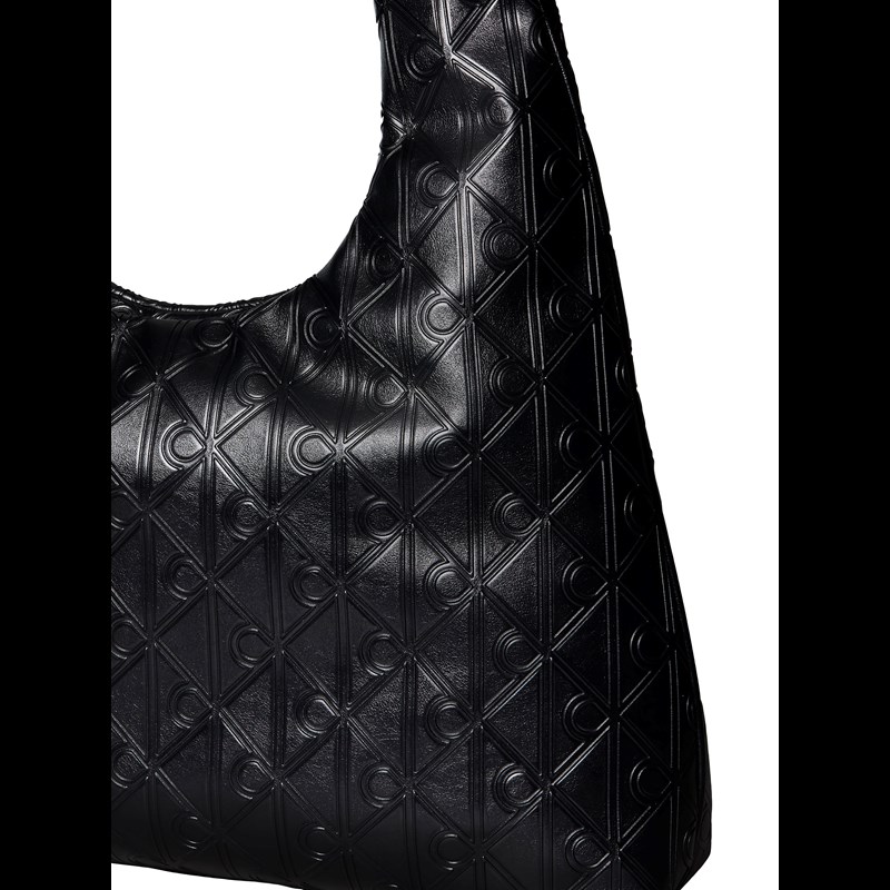 Calvin Klein Håndtaske Puffer Emblem Sort 5