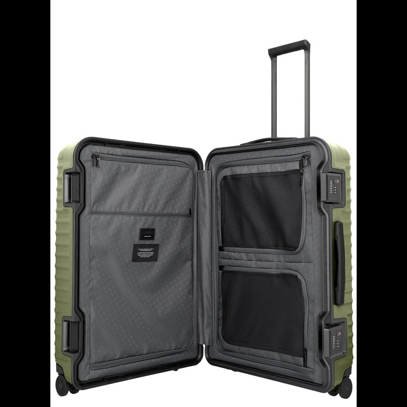 Titan Resväska Overseas Grön Str L 5