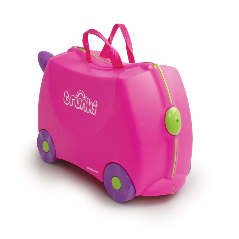 Trunki Børnekuffert med hjul Trixie Pink 2