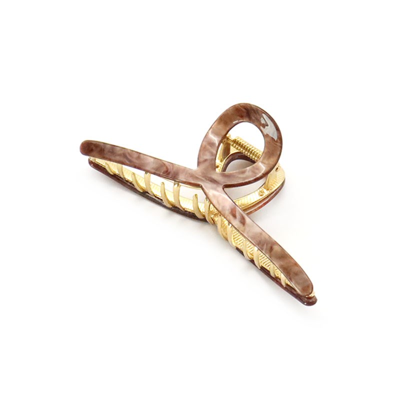 Conmé Hårklämma Rina Brun 3