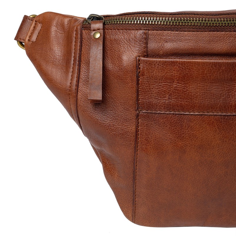 RE:DESIGNED Bæltetaske Naja Big Brun 4