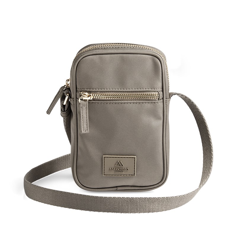 MARKBERG Crossbody State Mini  Gråbrun 1