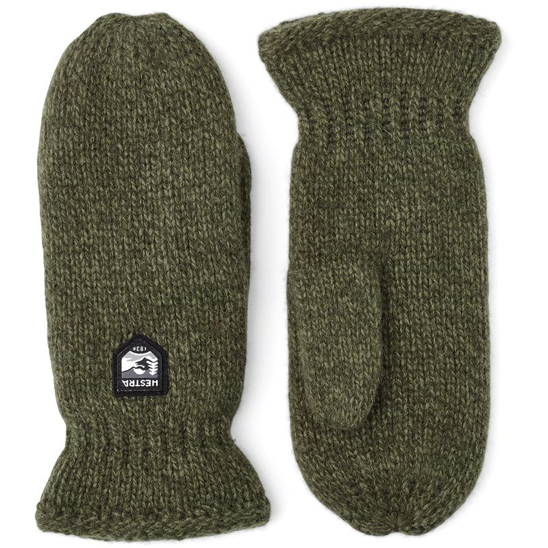 Hestra Vantar Basic Wool Grön Str. 8