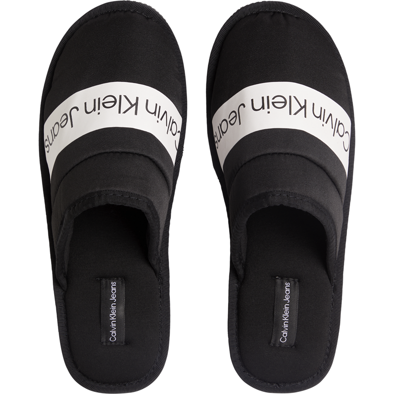 Calvin Klein Mens Tofflor Slide Svart 41 5