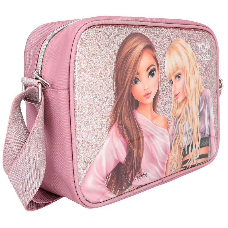 TOPModel Skuldertaske Glitter Queen Rosa 3