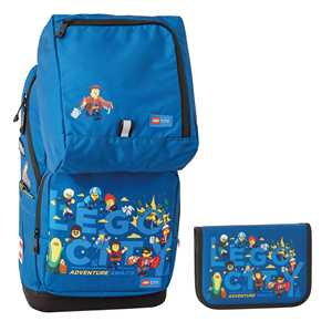 LEGO Bags Skoletaskesæt Optimo S Ninjago Blå