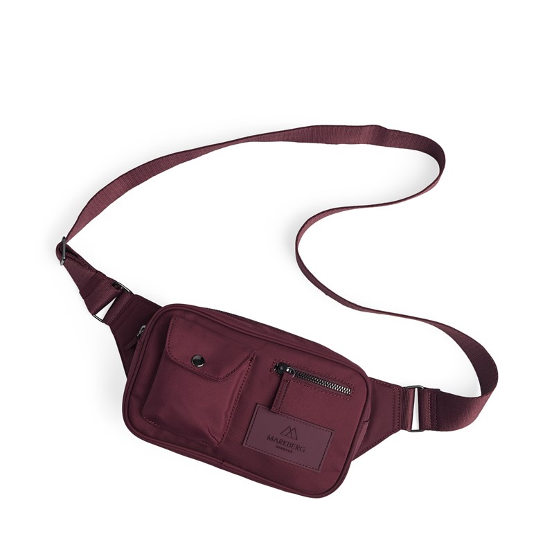 MARKBERG Midjeväska Darlambg Monochrome Bordeaux 2