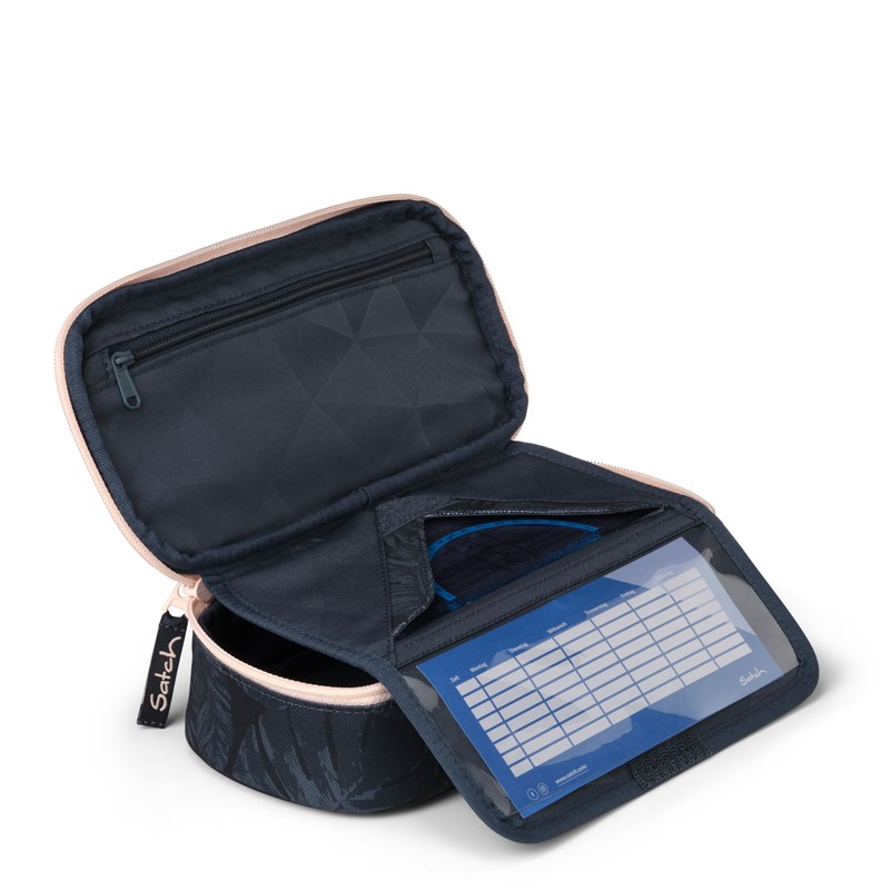 Satch Penalhus Midnight Jungle Sort/pink 2