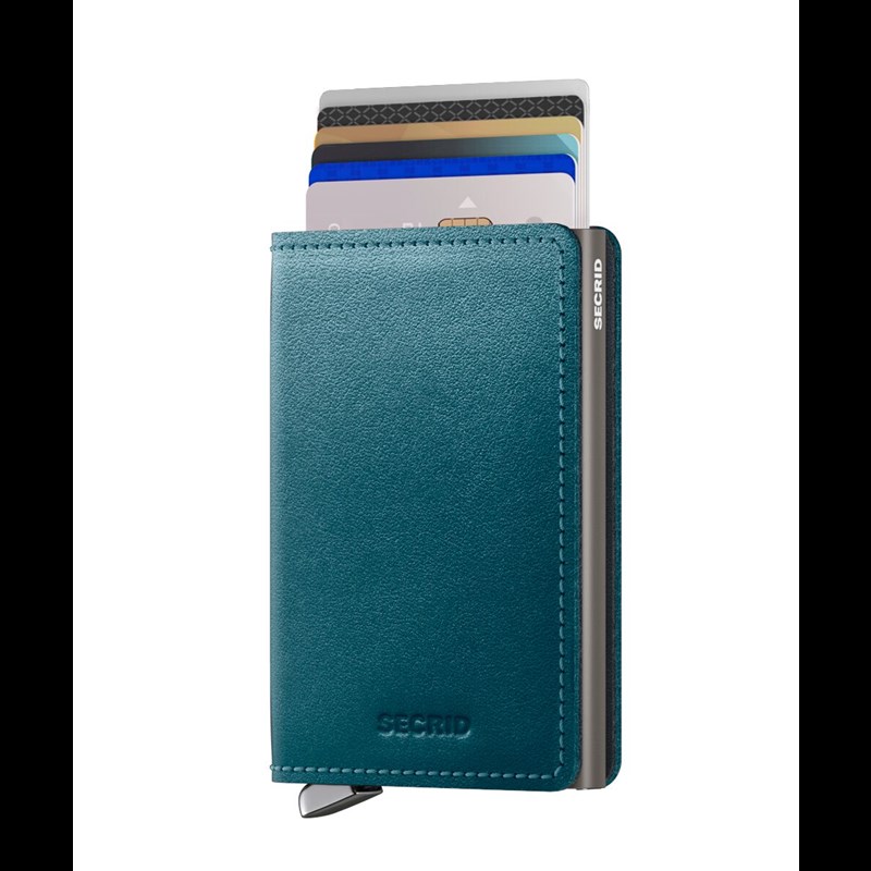 Secrid Kortholder Slimwallet Premium Petrol 1