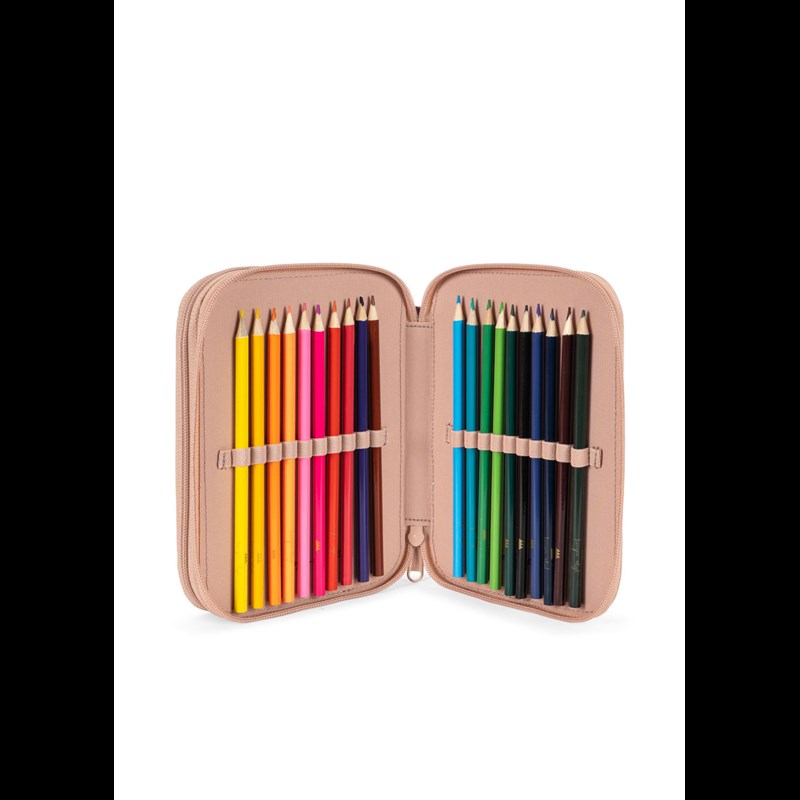 Konges Sløjd Penalhus Clover Mahogany Rose Lyserød 4