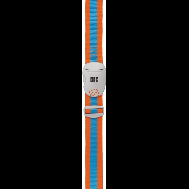 Go Travel Resväska rem Blå/Orange 2