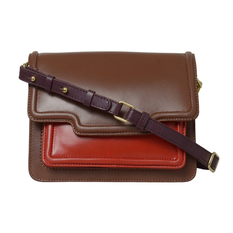 Belsac Crossbody Nede Röd/Röd 1