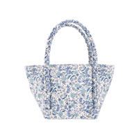 Bon Dep Shopper Small Liberty Serruria Blå Blomst 1