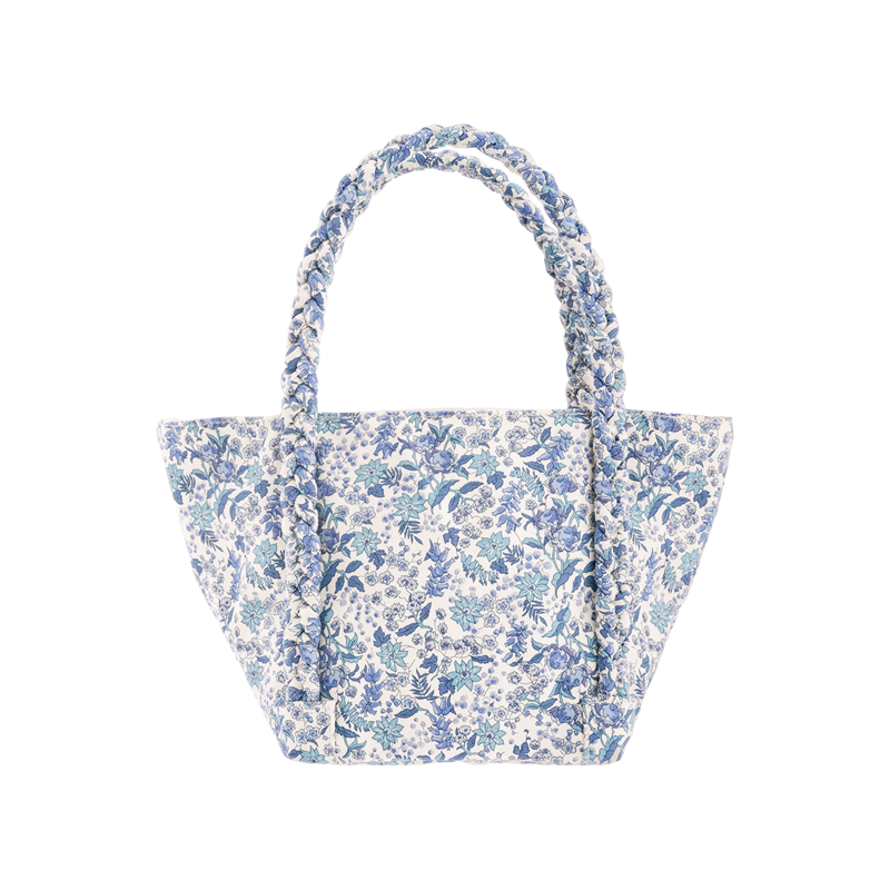 Bon Dep Shoppingväska Small Serruria Blå blomma 1