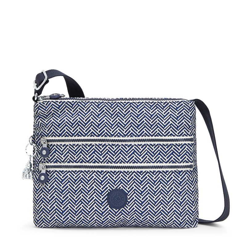 Kipling Crossbody Alvar Blå/Vit 1