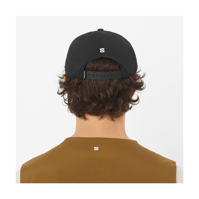Salomon Kasket Logo Flat Sort Str L/XL 3
