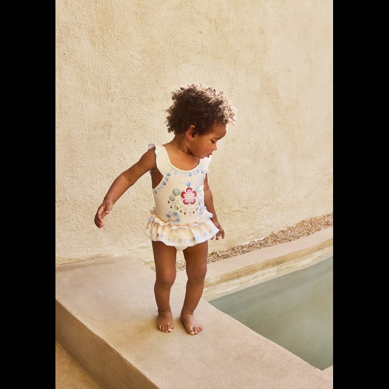 Molo Baddräkt Nalani UV 50+ Creme Str. 86-92 2