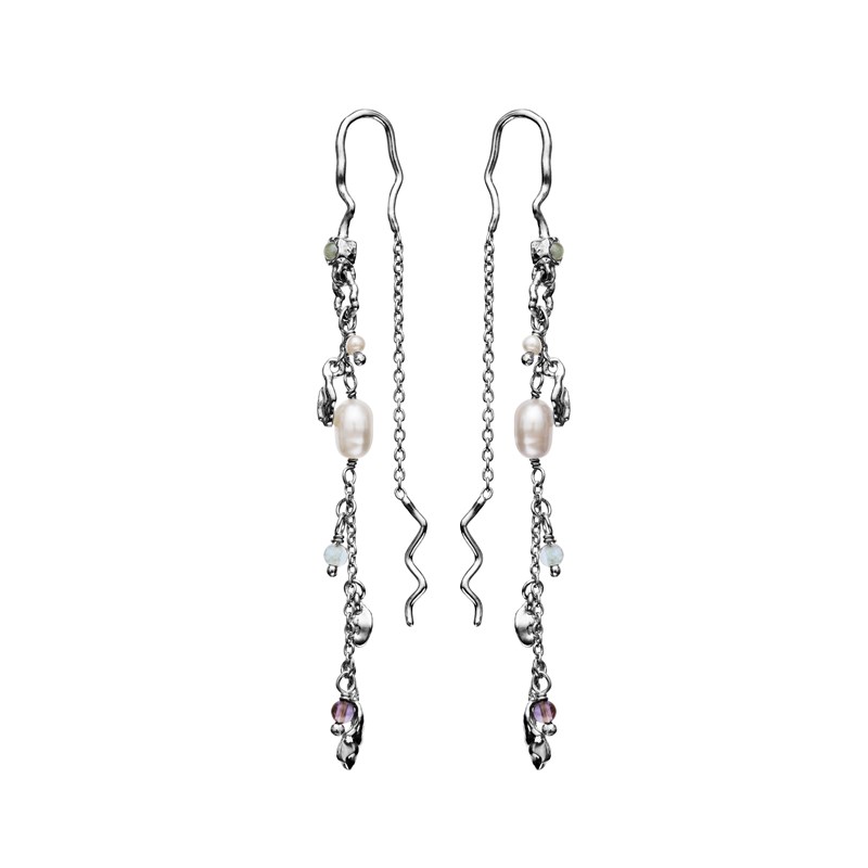 Maanesten Örhängen Poppy Silver 3