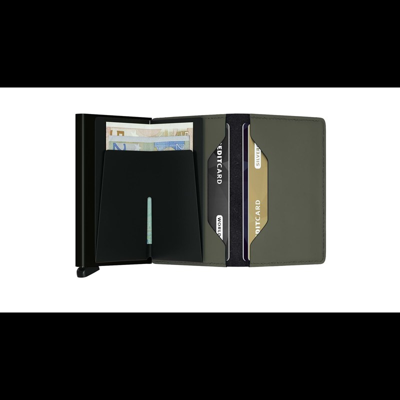 Secrid Slimwallet L. Grøn 3