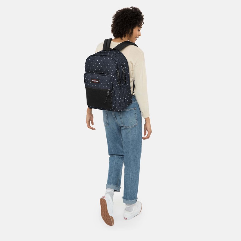 Eastpak Rygsæk Pinnacle Blå m/hvide prikker 5