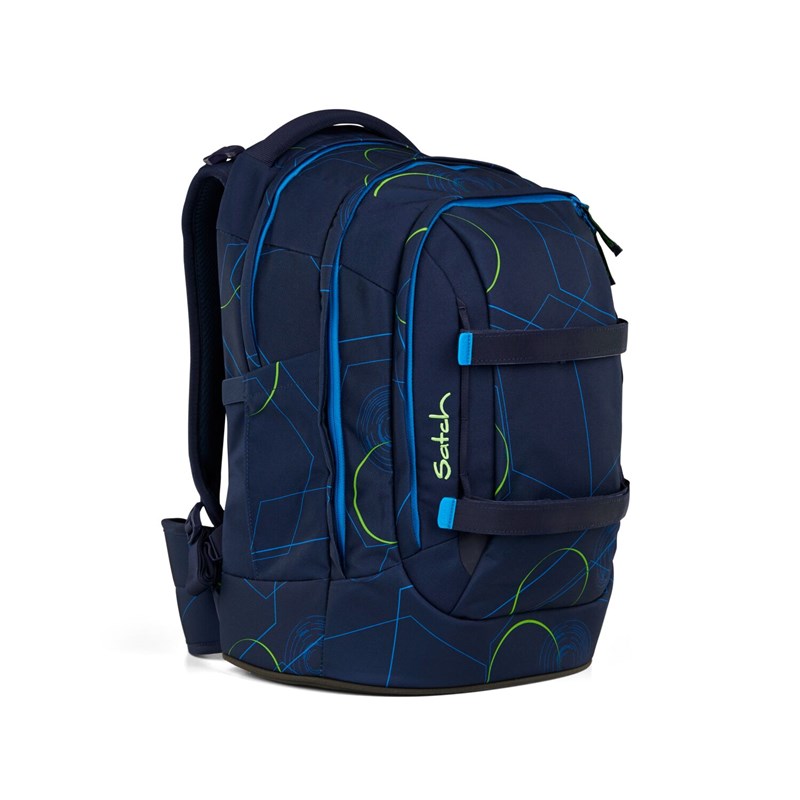 Satch Skolväska Pack Blue Tech Blå/Grön 3